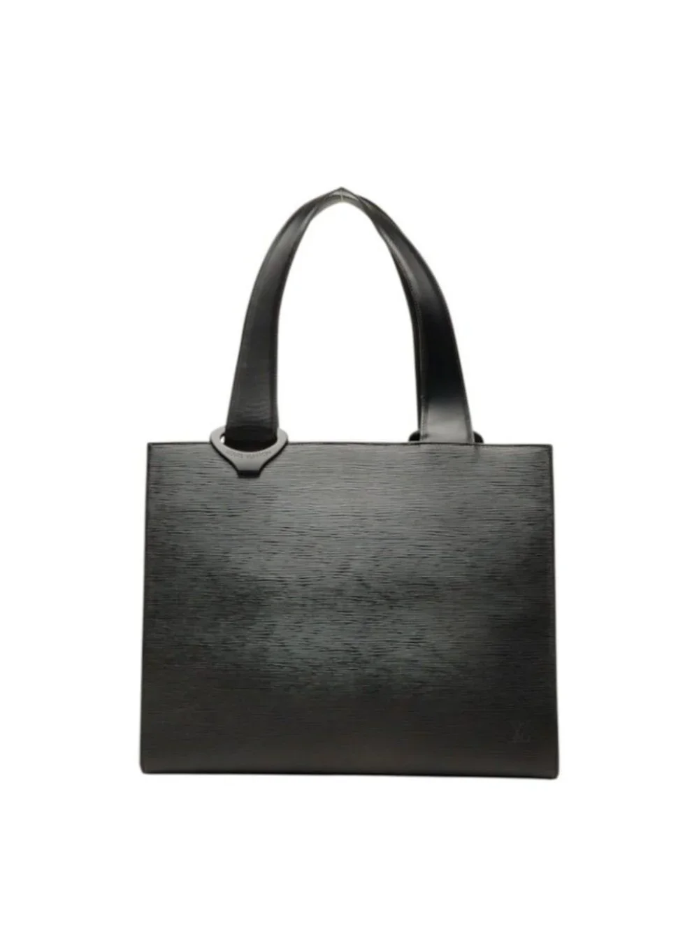 Louis Vuitton Epi Gemmo Tote Shoulder Bag Noir Black Leather